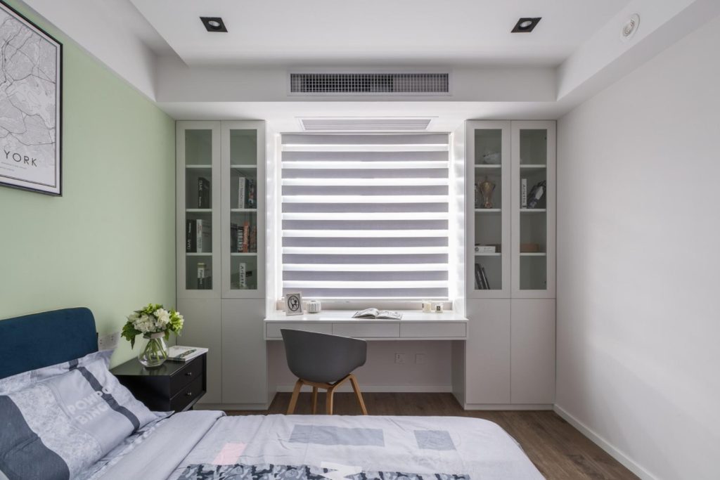 Roleta rzymska w małym mieszkaniu